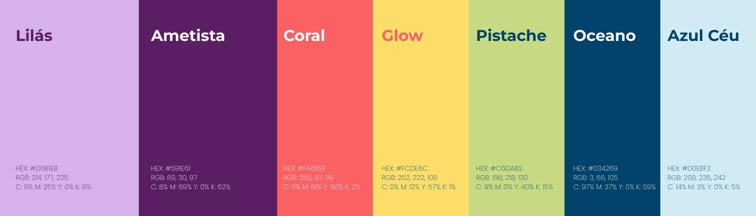 paleta de cores