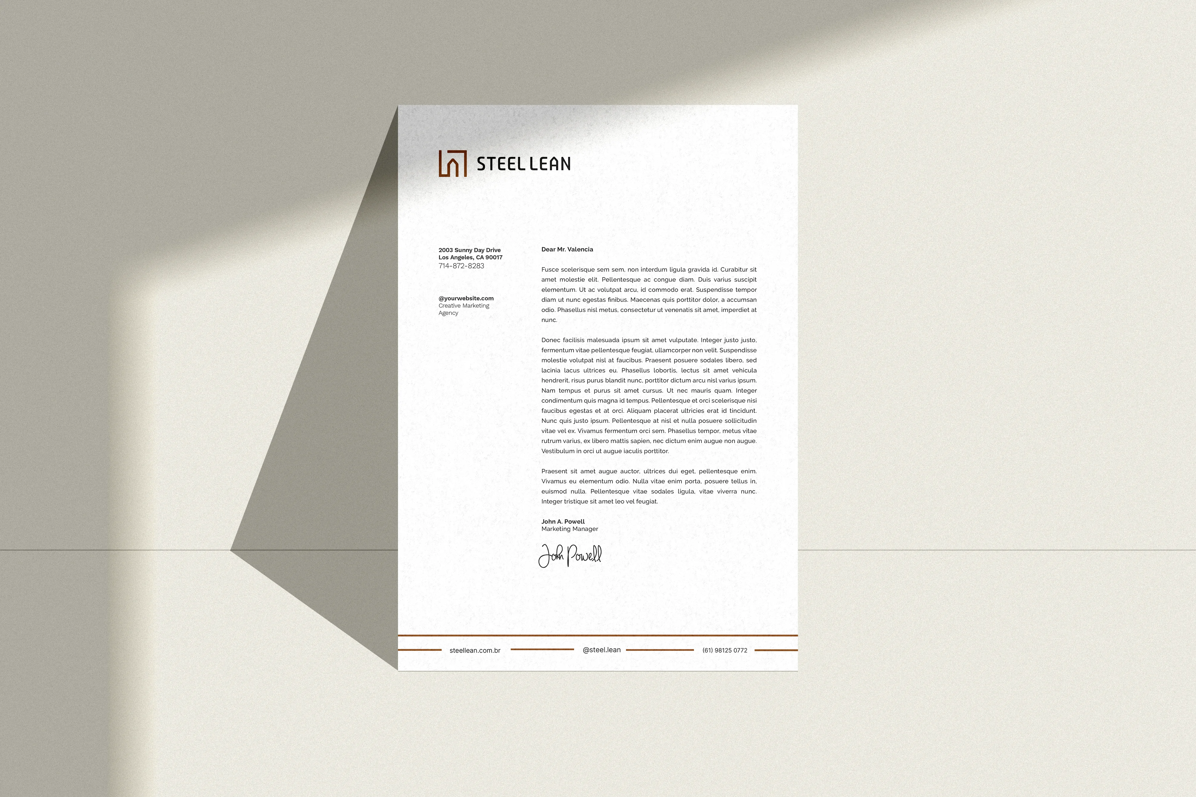 Mockup A4